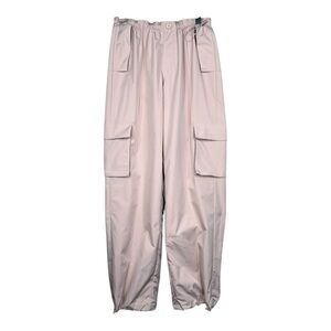 Zoe By Zoe + Phoebe Dusty Pink Parachute Cargo Jogger Pants Size S